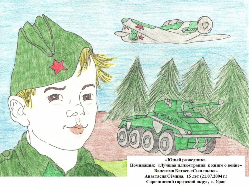Рисунки на военную тему