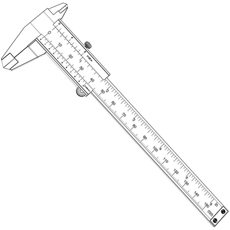 Штангенциркуль ШЦ-1 рисунок