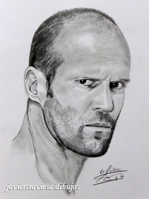 Джейсон Стэтхэм рисунок