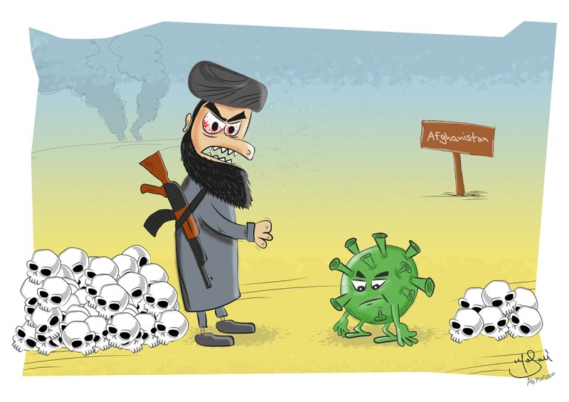 Талибы карикатура