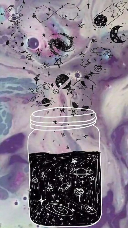 Необычный космос рисунки