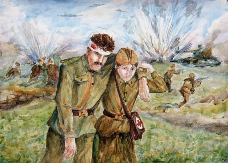 Рисунки про войну