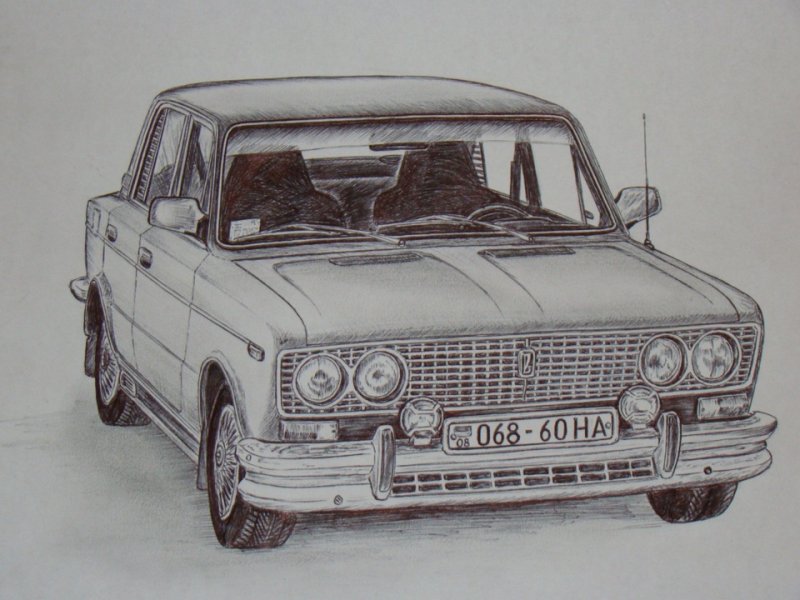 рисунок ваз 2106
