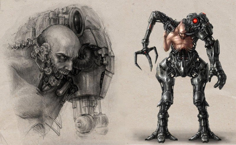 Киборги вархаммер 40000