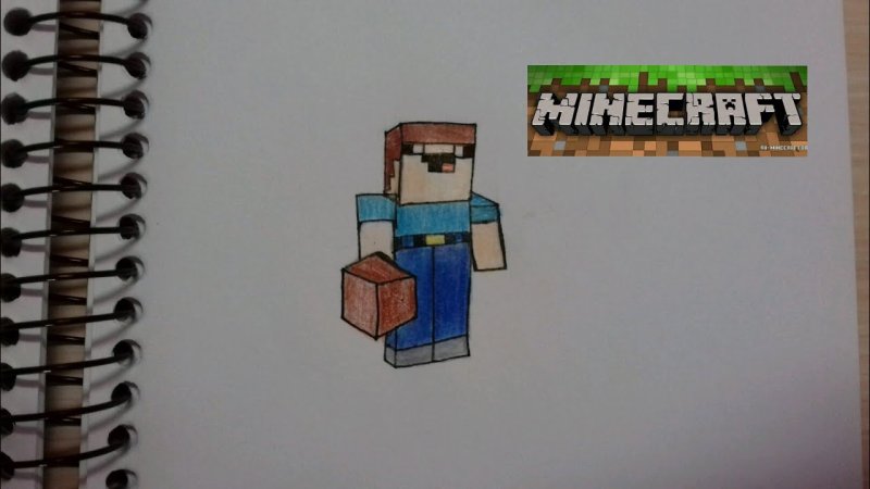 Картинки для рисования майнкрафт