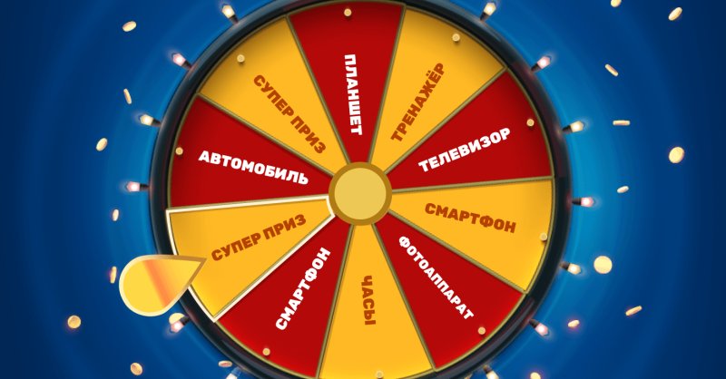 Крутящееся колесо фортуны