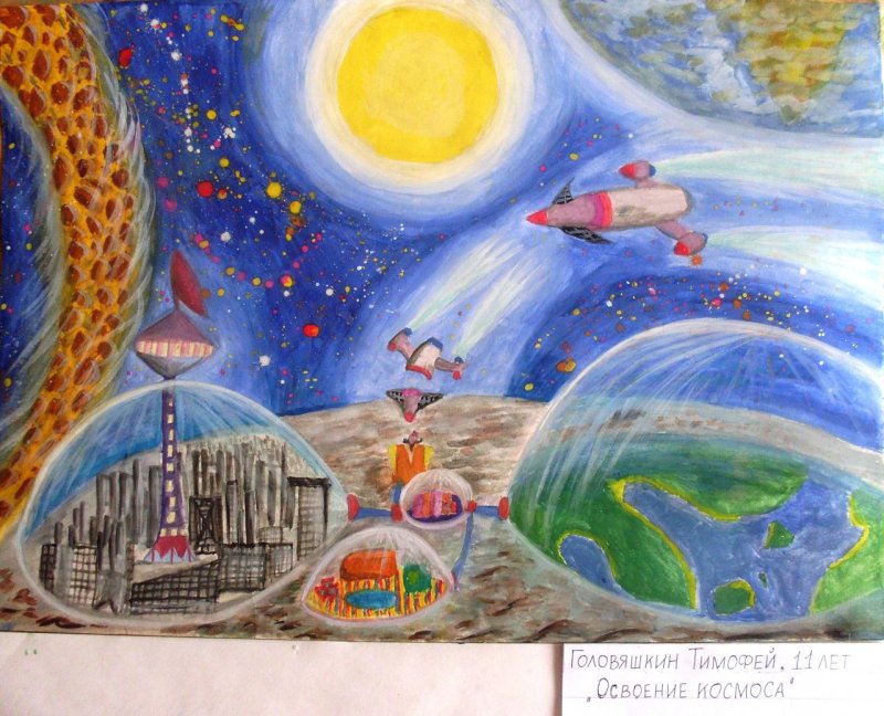 Дети будущего рисунки