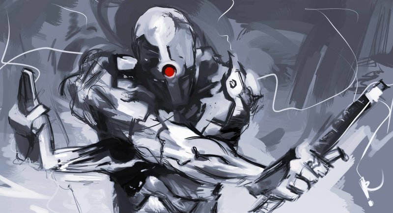Грей Фокс Metal Gear