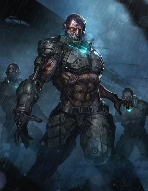 Концепт арт Cyborg концепт