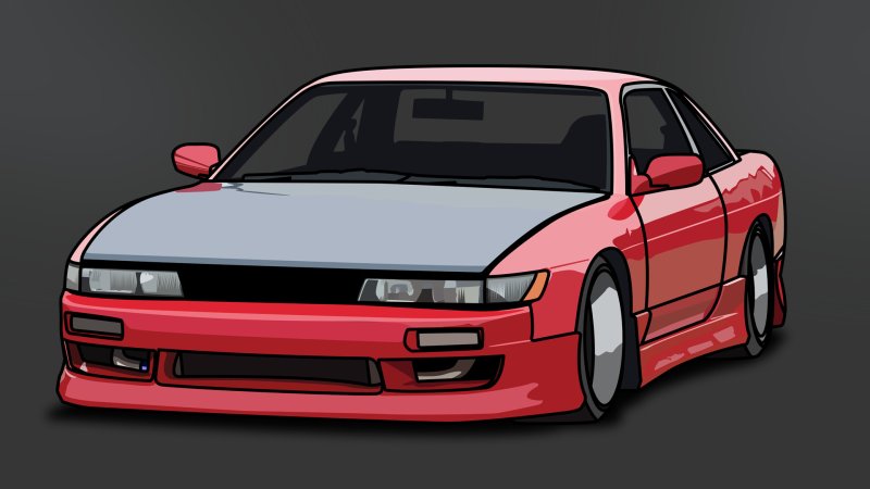 Nissan Silvia s13 Сток