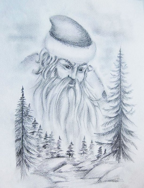 Рисование Морозко