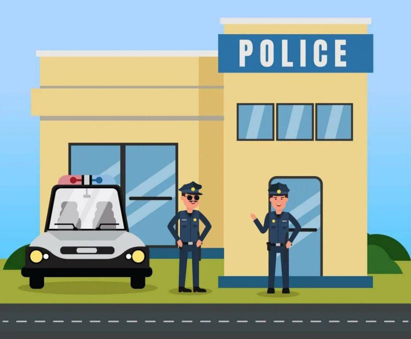 Полиция иллюстрация