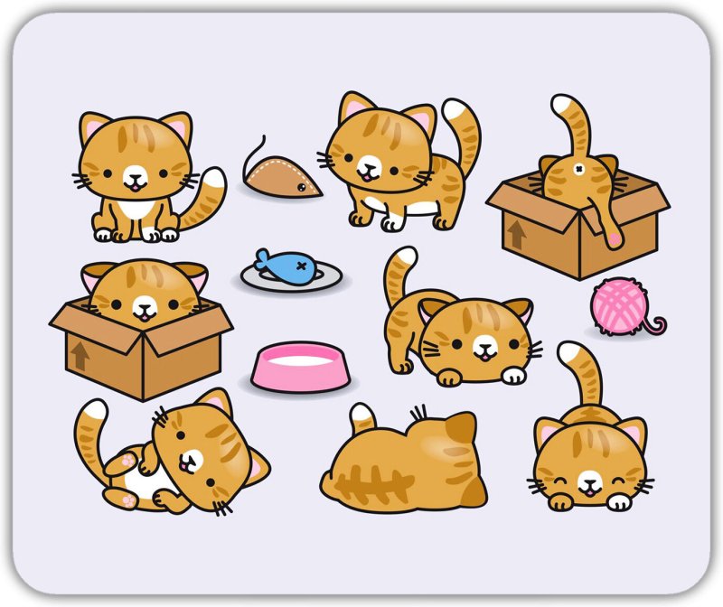 Рисунки милых котиков