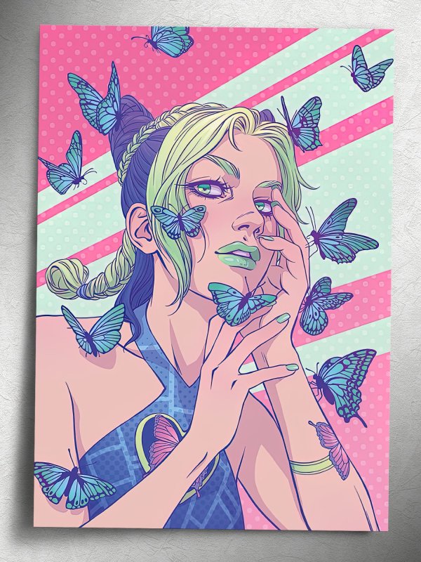 Jolyne Kujo by scrabble007