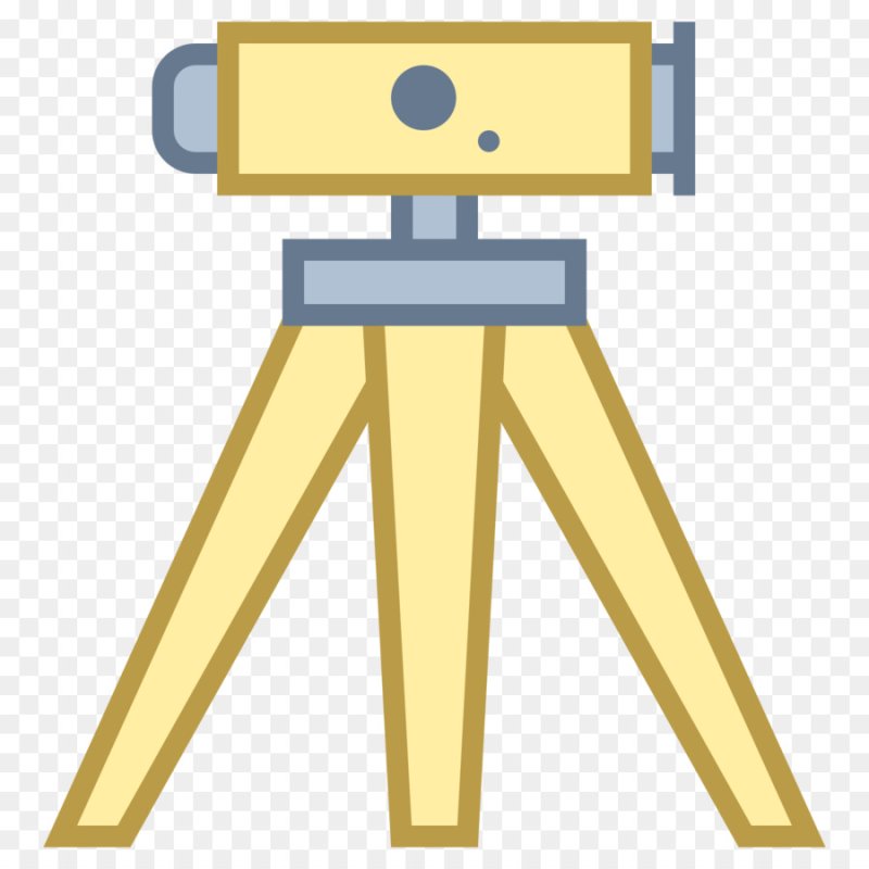 Нивелир на прозрачном фоне