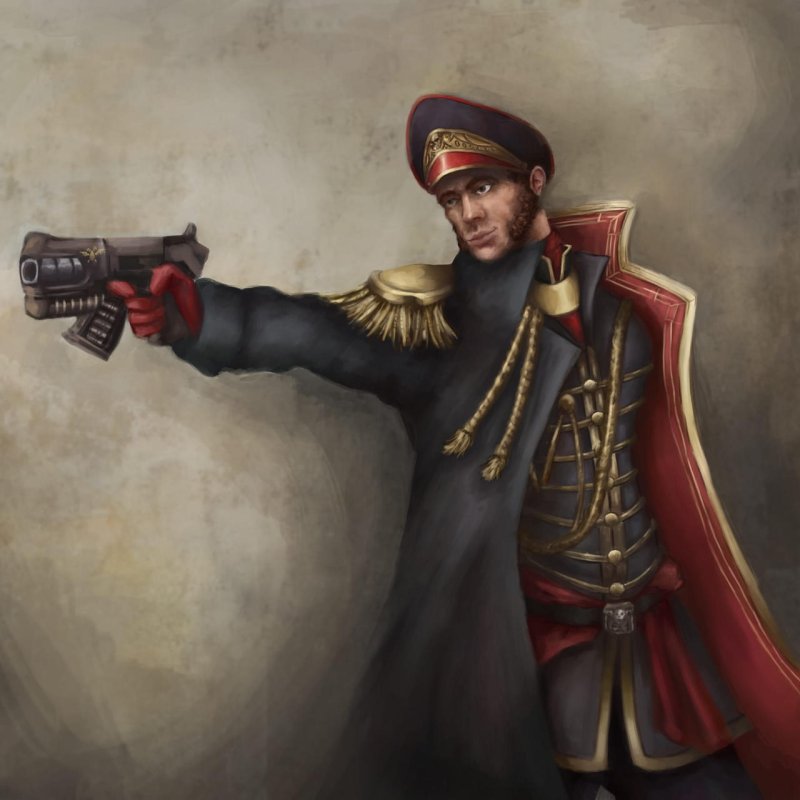 Warhammer 40k комиссар Каин