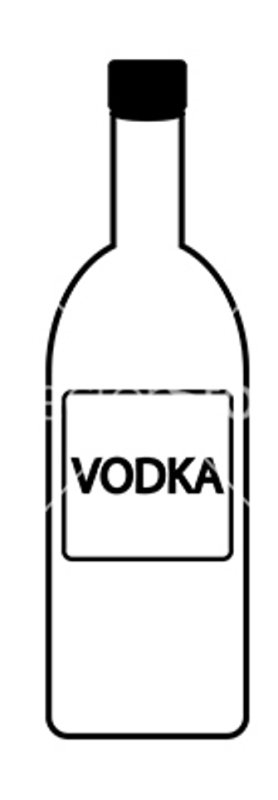 Водка раскраска