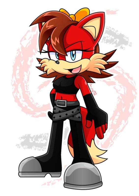 Красная лиса из Соника