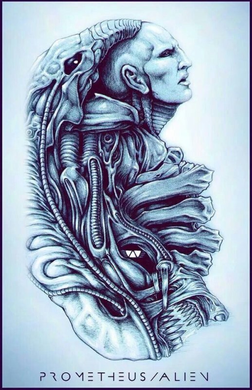 Космические жокеи Гигер