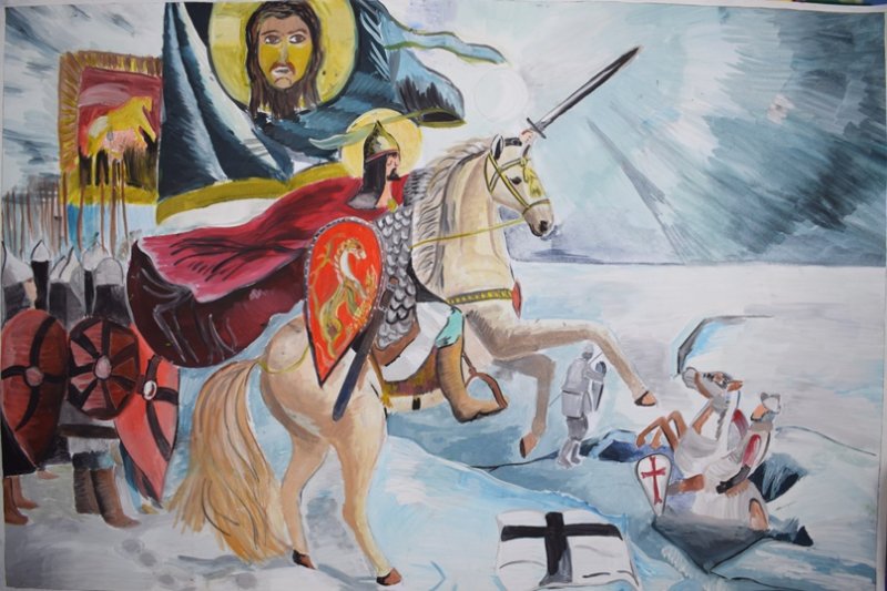Александр Невский князь Ледовое побоище