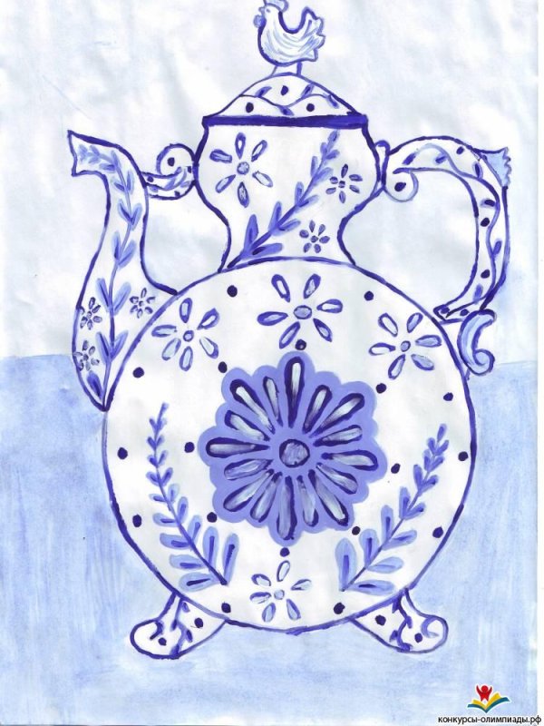 Гжель 5кл квасник