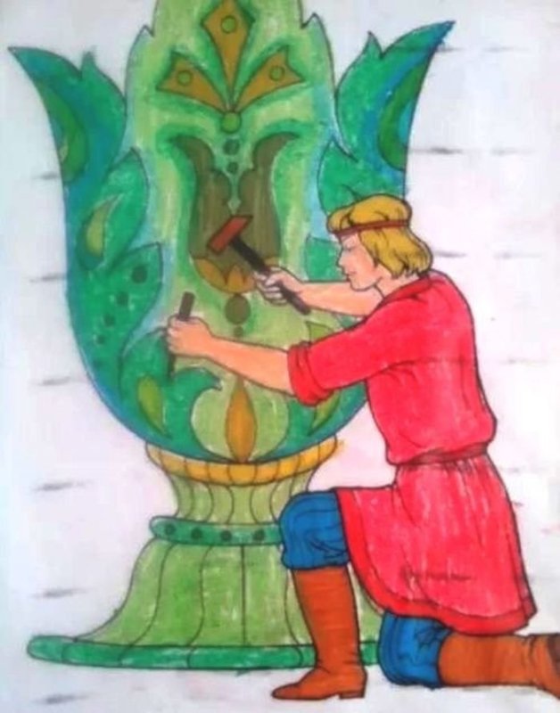 Каменный цветок Бажов