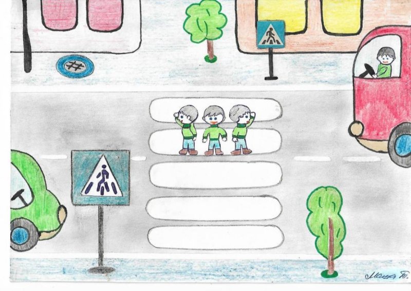 Правило дорожного движения рисунки