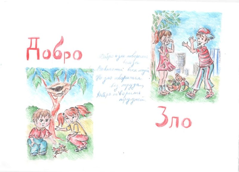 Добро и зло картинки для детей