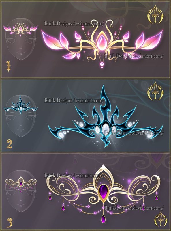 Rittik Designs короны