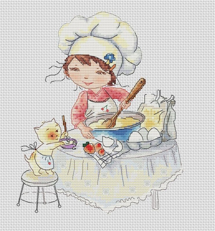 Поваренок рисунок