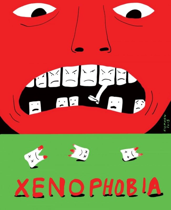 Ксенофобия картинки