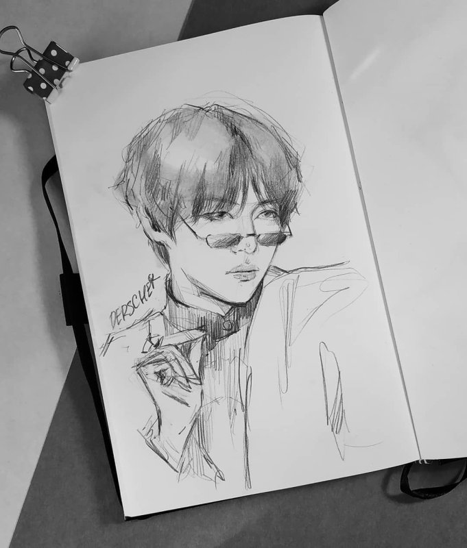 BTS для скетчбука