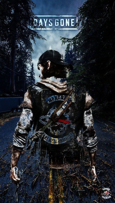 Days gone заставка на телефон