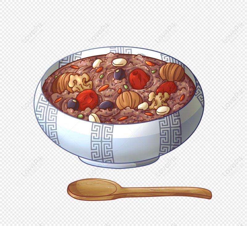 Тарелка с гречкой рисунок