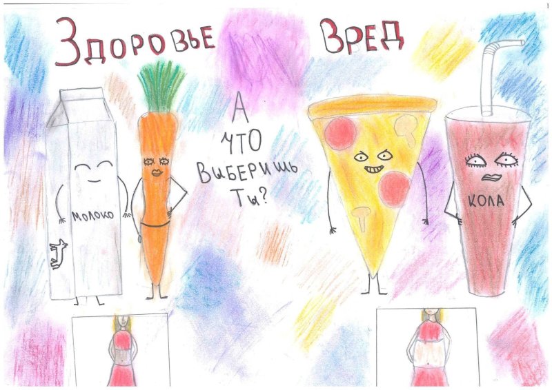 Рисунок на тему вредные привычки