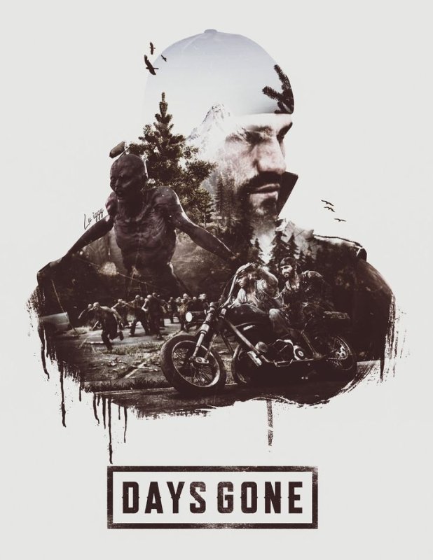 Days gone плакат