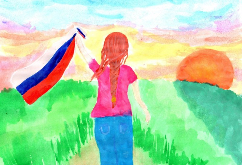 Рисунки на патриотическую тему для детей