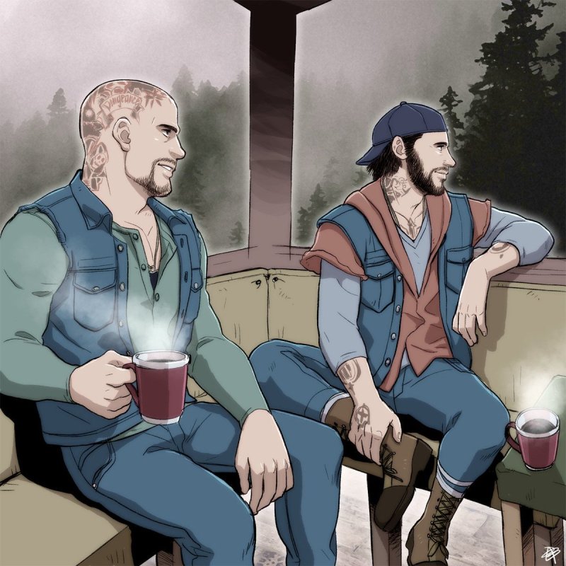 Days gone Дикон арт