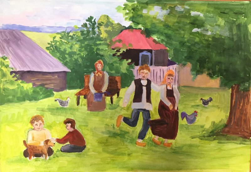 Деревенский праздник