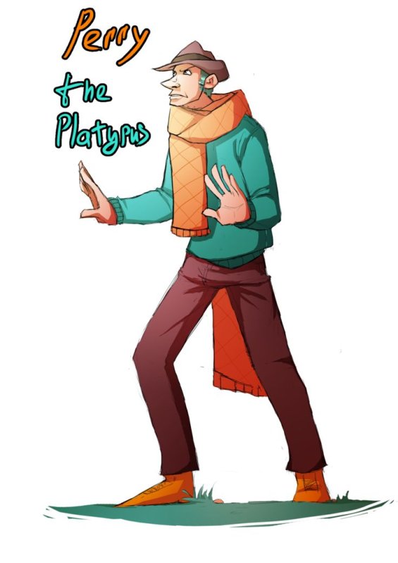 Перри Утконос хуманизация