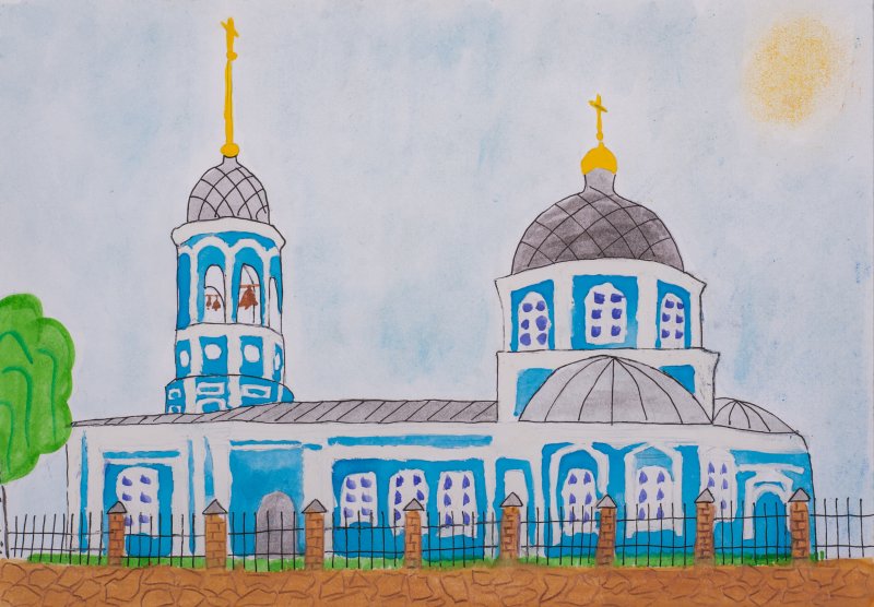 Троицкий собор срисовки Троицкий