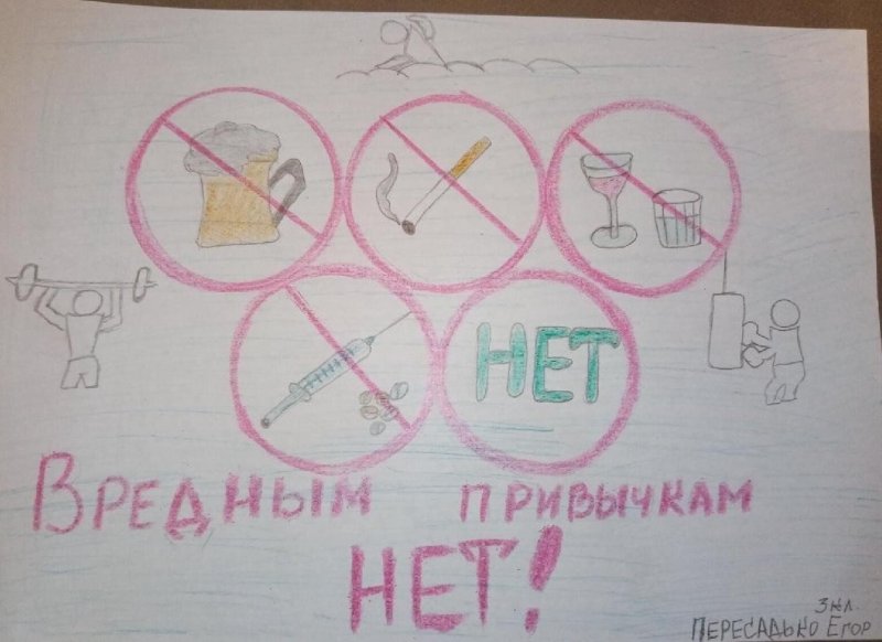 Плакат ЗОЖ