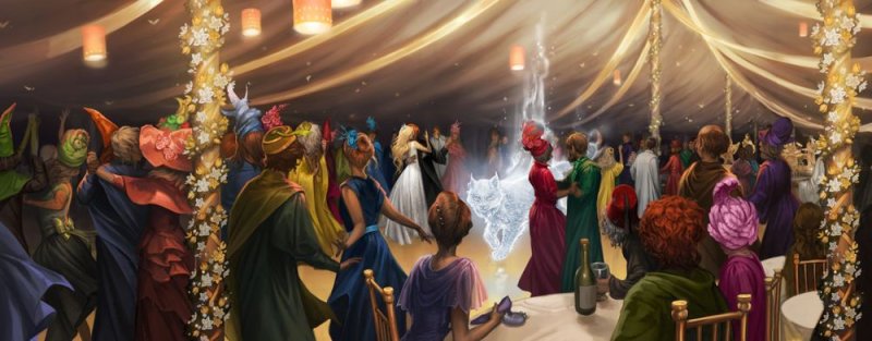 Гарри Поттер свадьба Билла и Флер