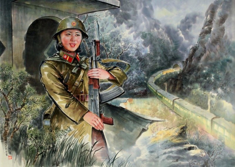 Северокорейская живопись