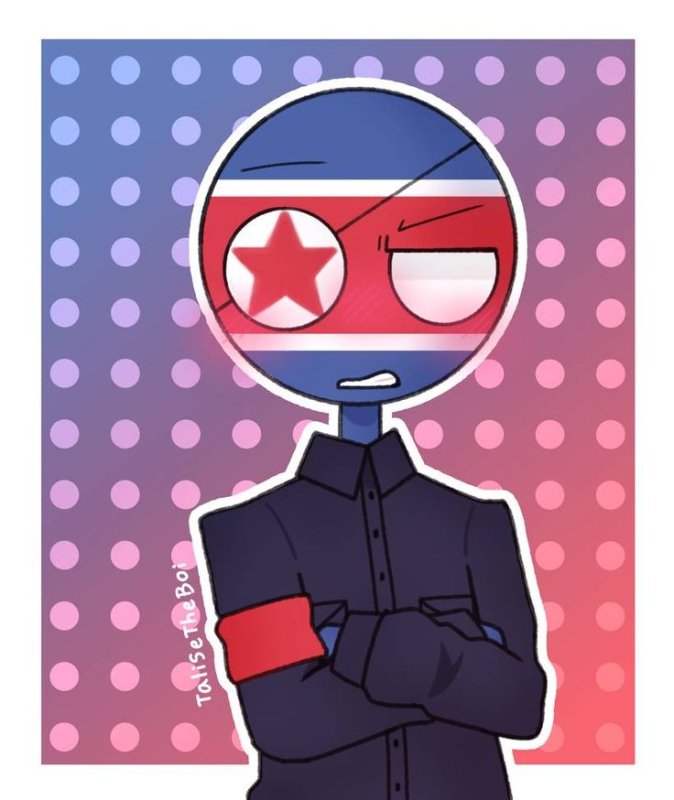 Countryhumans Северная Корея арты
