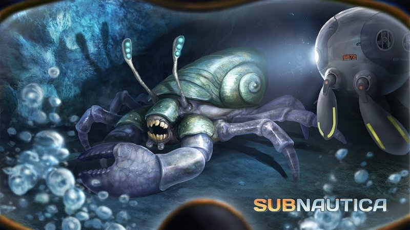 Арктический Пискун Subnautica