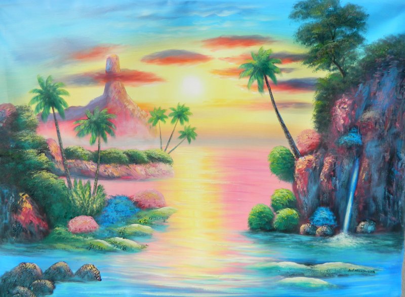 Картины рая