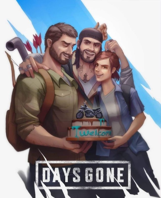 Days gone арты