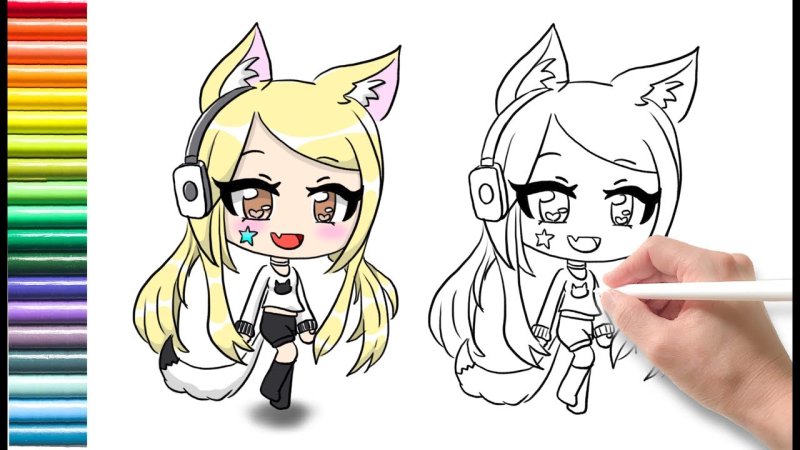 Рисунки гача лайф