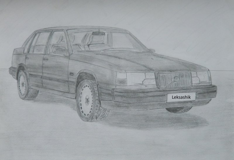 Volvo 740 чертеж